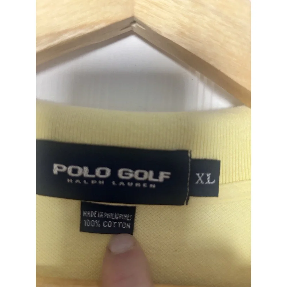 Polo Ralph Lauren Golf Polo Shirt Men's XL Sh/Sl Pony Logo Kalamazo Country Club